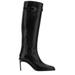 Pointed-toe Buckle-detailed Boots