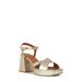 Soledea Water Resistant Block Heel Sandal