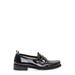 Ruched-detail Slip-on Loafers