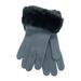 Faux Fur Knit Gloves