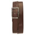 Gancio Engraved Buckle Reversible Leather Belt