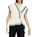 Sportswear Collection Stripe Trim Sweater Vest