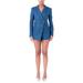 Premium Sequin Tweed Long Sleeve Blazer Minidress