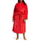 Shawl Collar Plush Robe