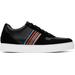 Black Signature Stripe Fermi Sneakers