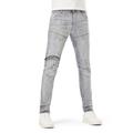 5620 3d Zip Knee Distressed Skinny Jeans