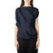 Aerate Cap Sleeved Asymmetric Hem Tunic