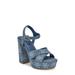 Vallen Block Heel Platform Sandal