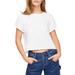 The Perfect Tee At Free People In White, Size: Xs