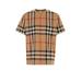Wells Check-patterned Boxy-fit Silk And Wool-blend T-shirt