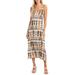 Brigitte Tie Dye Sleeveless Midi Dress