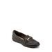 Amelia Croc Embossed Loafer