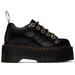 5-eye Max Leather Platform Oxfords