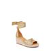 Casey Ankle Wrap Espadrille Platform Wedge Sandal