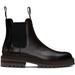 Grained Chelsea Boots