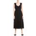 Mesh Sleeveless Maxi Dress