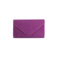 Women's Clutch Evening Bag Polyester Party Daily Chain Solid Color Purple