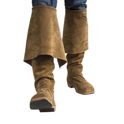 Retro Vintage Medieval Renaissance Shoes Flat Jazz Boots Pirate Knight Ritter Viking Fancy Dress Men's Women's Unisex Pirate Masquerade Event / Party Masquerade Adults' Shoes All Seasons