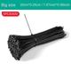 1500pcs Nylon Zip Ties in Various Sizes - 60lb Tensile Strength, Multi-Purpose Self-Locking Nylon Cable Ties for Home, Office, Garden, Workshop, Plastic Wire Fasteners