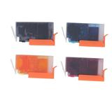 Ink Cartridge High Page Capacity Smoothly Output Clear Colorfast Printer Ink Cartridge Replacement for HP Photosmart BK C M Y