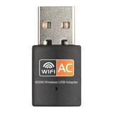 Buodes Summer Savings Clearance Adapter USB WiFi Adapter AC600Mbps 2.4/5GHz Wireless USB WiFi Network Adapter 802.11 Wireless For Laptop/Desktop/PC