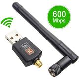 USB WiFi Adapter Wireless WiFi Dongle 600Mbps 802.11 n USB 2.0 WiFi Stick mit 5dBi Antenne fÃ¼r PC Desktop Laptop Tablet UnterstÃ¼tzung Win 10/8.1/8/7/XP/Vista OS 10 Schwarz