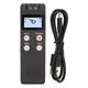 Voice Recorder Rechargeable Timing Stereo Voice Activated Recorder with Music Playback for Meeting Lecture 8GB