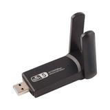 WiFi Adapter Wireless Dual Band 5.8G/2.4G 1300M Mini USB 3.0 Network Card for Desktop Laptop PC