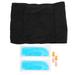 Eye Mask Comfortable Fabric Shading Not Tighten Gel Eye Mask for Sleeping Relax Relieve FatigueBlack