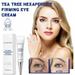 SDJMaTree Hexapeptide Firming Eye Cream Under Eye Cream For Dark Circles Puffiness With Peptides Aging Line Smoothing Skin Care Eye Serum For All Skin Type