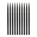 10pcs Lip Liner Brush Professional Soft Portable Detail Lip Liner Makeup Brush Tool for Cosmetic Black jiarui