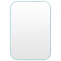 Folding Makeup Mirror Portable Desktop Nordic Blue Large Carton Packaging Light Vanity Foldable Glass Student