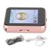 MP3 Bluetooth Player HiFi Lossless 1.8 Inch Touch Screen Support Recording 8G MP3 Player with Speaker Electronic Book Rose Gold