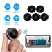 Usmixi 5pcs Mini WiFi Video Camera Full Home Security Camera Wireless Video Audio Recorder Camcorder Cameras Portable Night Vision Indoor/Outdoor Camera Device Cameras with Smart Motion Detection