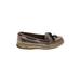 Sperry Top Sider Flats Brown Shoes - Women's Size 6