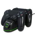 Dual Controller Charger Charging Station Dual USB Charger Charging Stand Dock for 4 Controller Slim Pro Controller