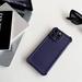 Designed for iPhone 13 Pro Max Case Cover Hard Cover with Carbon Fiber Finish Military-Grade Drop Protection Compatible with Wireless Charging Ultra Light Cover for iPhone 13 Pro Max - Darkpurple