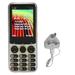 T 758 GSM Unlocked Cell Phone 2.8 Inch Screen 3200mAh Battery Big Button High Volume Cell Phone for Seniors 100?240V Black UK Plug