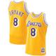 Maillot authentique Kobe Bryant Hardwood Classics 1996-97 par Mitchell & Ness - Or - Hommes - Homme Taille: XS