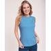 Blair Women's Essential Knit Tank Top - Blue - 3XL - Womens