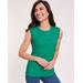 Blair Women's Essential Knit Tank Top - Green - SML - Misses