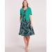 Blair Women's Jacket Dress - Green - M - Misses