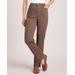 Blair Women's Amanda Stretch-Fit Jeans by Gloria Vanderbilt® - Brown - 10PS - Petite Short