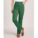 Blair Women's Amanda Stretch-Fit Jeans by Gloria Vanderbilt® - Green - 6PS - Petite Short