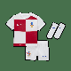Croatia 2024/25 Stadium Home Baby/Toddler Nike Football Replica Kit - White - Polyester