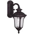 Oxford 1 Light Bronze Outdoor Wall Lantern