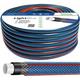 B2C Heavy Duty Garden Hose Pipe Reinforced Braided Pvc Watering Hosepipe 50 Metres 3/4" - 19mm