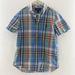 Ralph Lauren Shirts & Tops | Boys Ralph Lauren Plaid Button Down Short Sleeve- Size 7 | Color: Blue/Green | Size: 7b