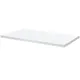 GoodHome Marloes Gloss White Chipboard Bathroom Worktop (T) 2.8Cm X (L) 100Cm X (W) 100Cm