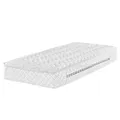 Beliani Eu Single Size Pocket Spring Mattress With Removable Cover Firm Glory